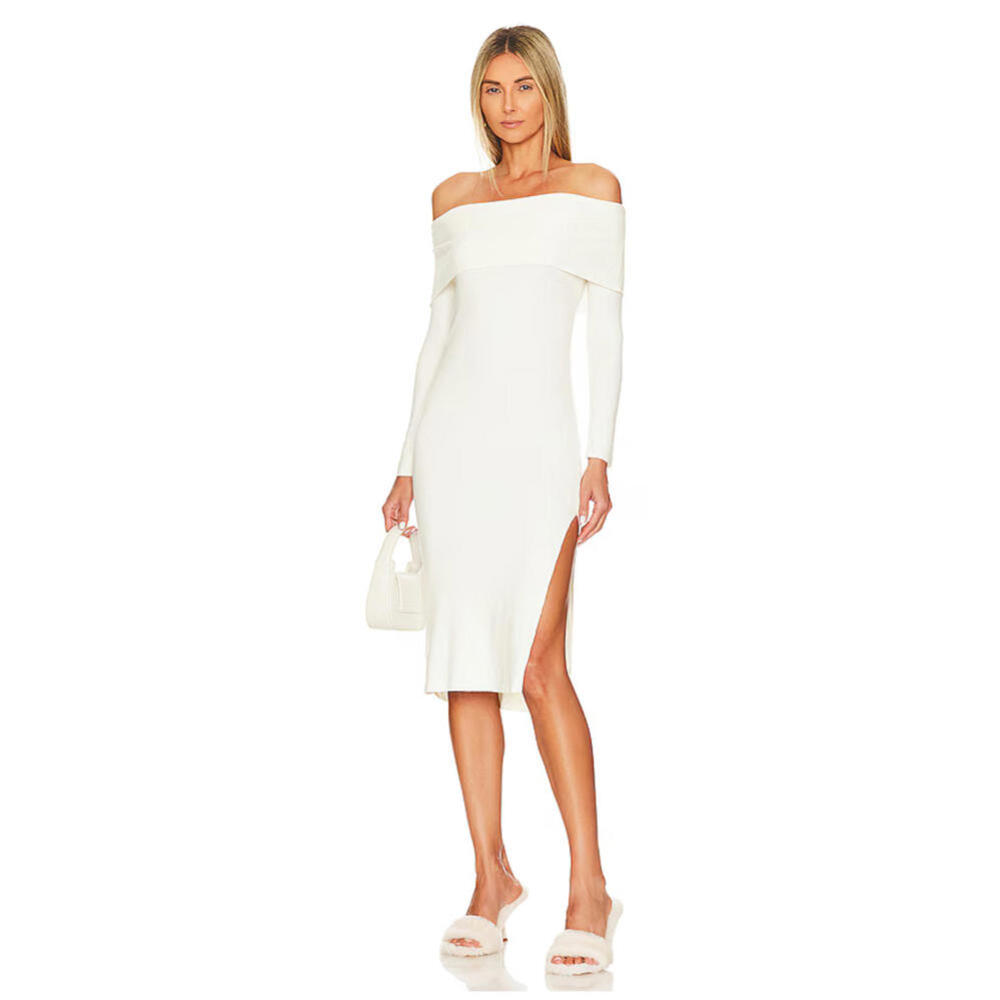 Steve Madden - Elegant Off-Shoulder Midi Dress, NWT, size M
